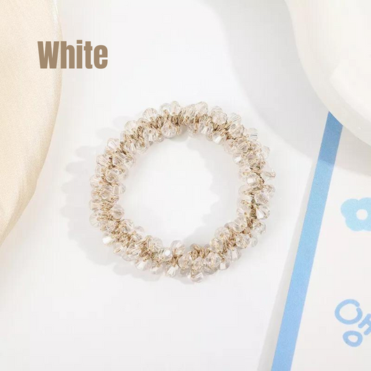 Crystal Elastic Beaded Ponytail KK Labib
