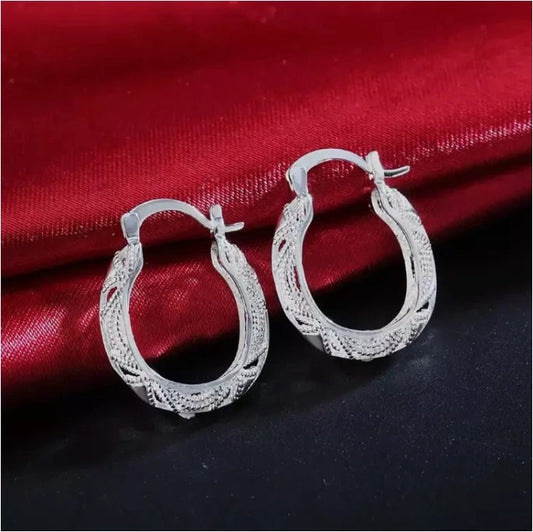 Vintage Hoop Earring