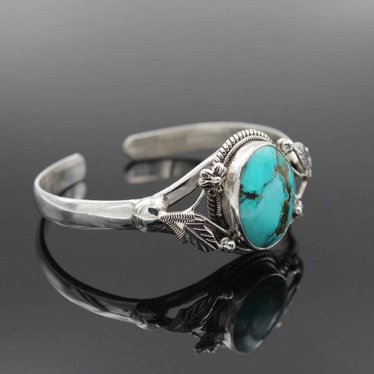Turquoise Retro Open Cuff Antique Bracelet