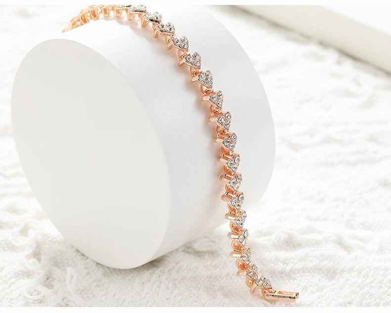 Single Row Rhinestone Bracelet KK Labib