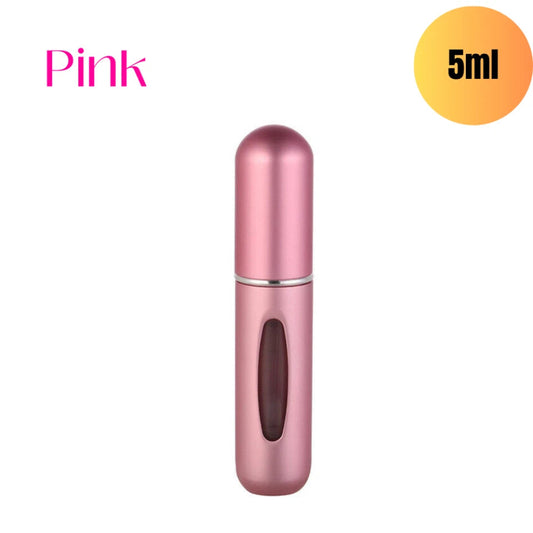 5ml Atomiser Refillable Perfume Spray Pump Portable Bottles Ideal for Travel KK Labib