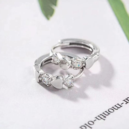 Ladies Slim Ear Studs Clip Magnetic Therapy Weight Loss Earrings Health Jewelry