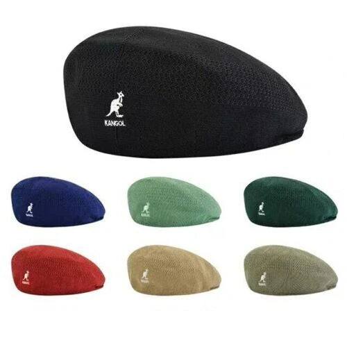 Kangooll Woolen Beret Hat Winter Wool Warm Flat Artist Caps Casual Men Women UK