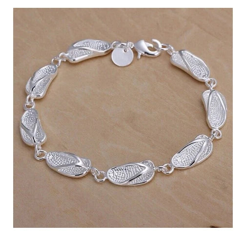 925 Slippers Shoe Bracelet. KK Labib