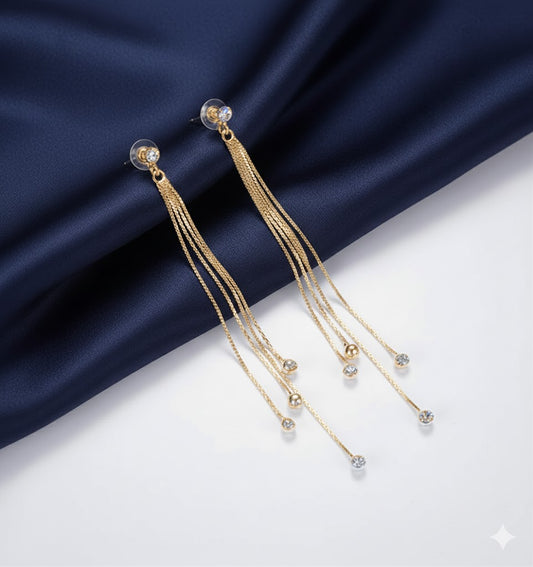 Long Tassel Earrings