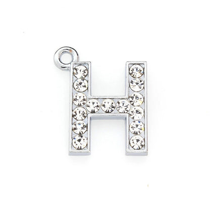 A to Z Rhinestone Letter Pendant