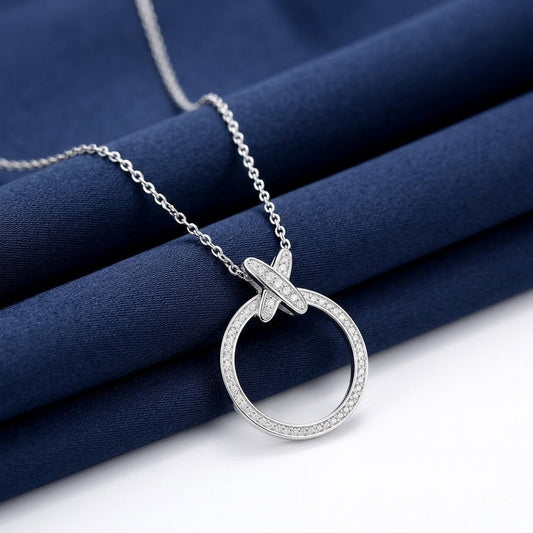 Circle Pendant with Chain KK Labib