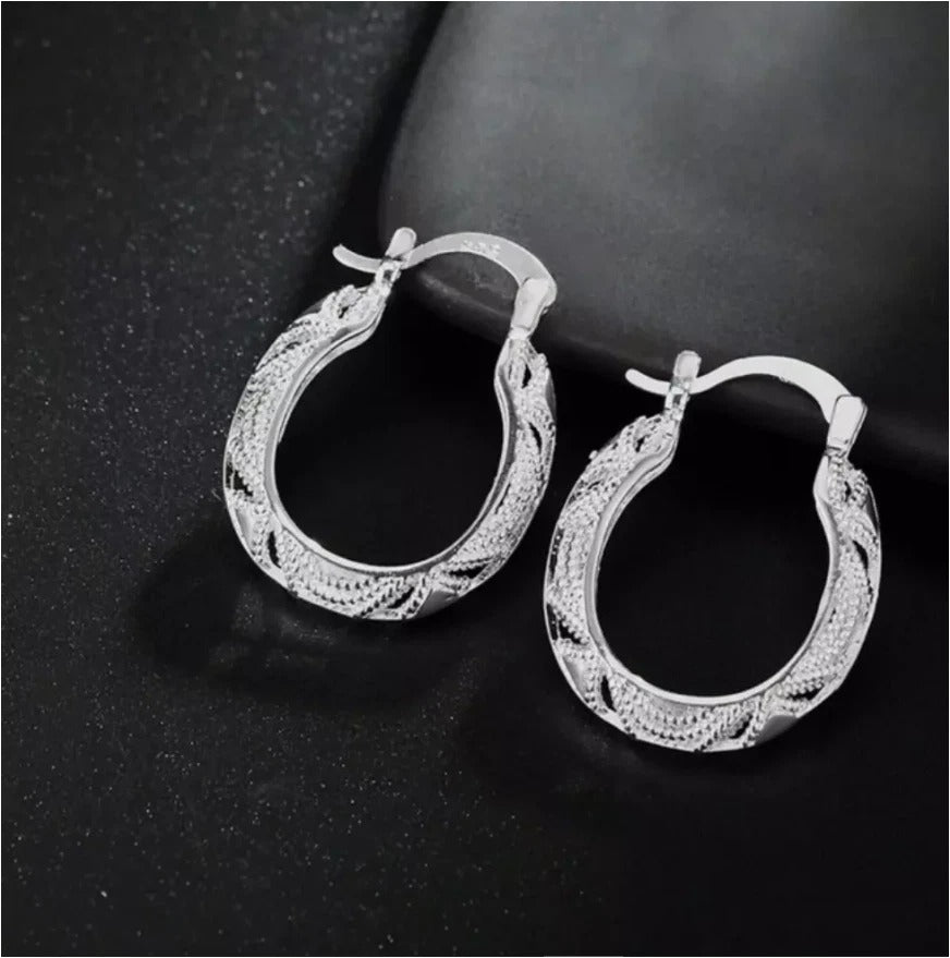 Vintage Hoop Earring