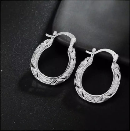 Vintage Hoop Earring