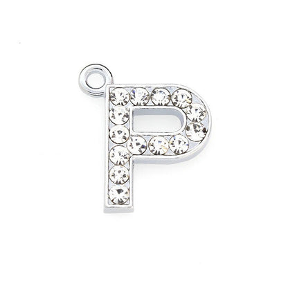 A to Z Rhinestone Letter Pendant