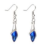 Dangle Leaf Earrings Teardrop