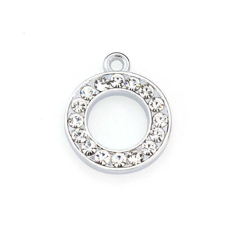 A to Z Rhinestone Letter Pendant