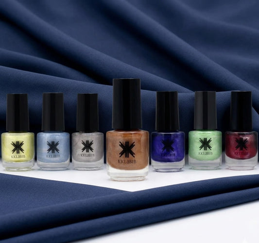 12 Colors Metallic Nail Polish Super Shine (kk1_2)