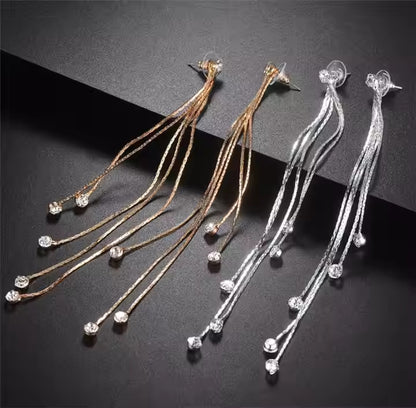 Long Tassel Earrings