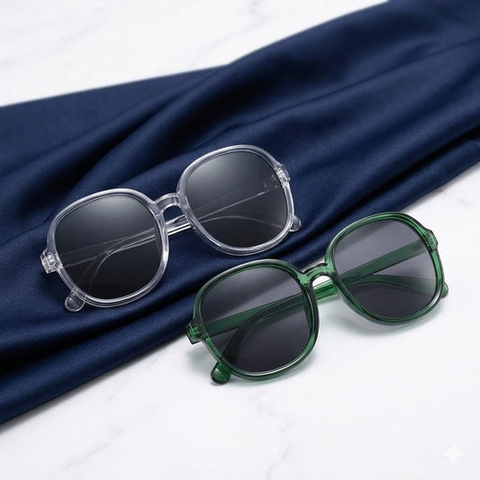 Round Large Frame Sunglasses KK Labib