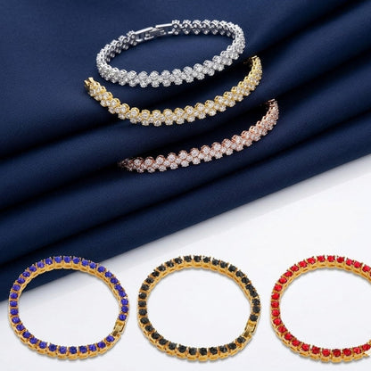 Single Row Rhinestone Bracelet KK Labib