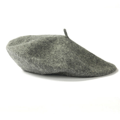 Wool Beret Autumn Winter Warm Hat French Plain Baseball Beanie Caps Men Women UK