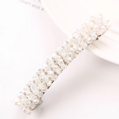 Barrette Fashion Girl Crystal Swan Hair Clip