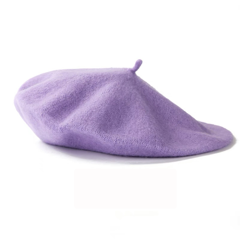 Wool Beret Warm Beanie Caps