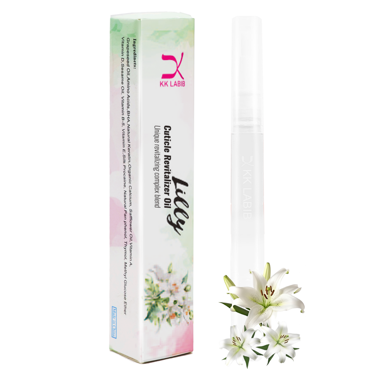 Cuticle Revitalizer Oil Pen Brush KK Labib