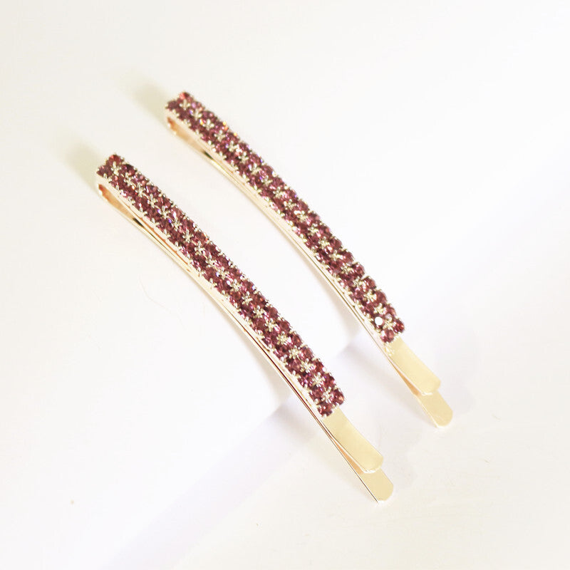 Barrette Fashion Girl Crystal Swan Hair Clip
