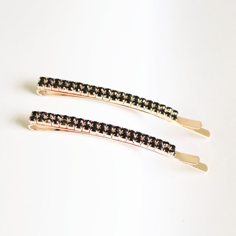 Barrette Fashion Girl Crystal Swan Hair Clip