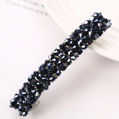 Barrette Fashion Girl Crystal Swan Hair Clip