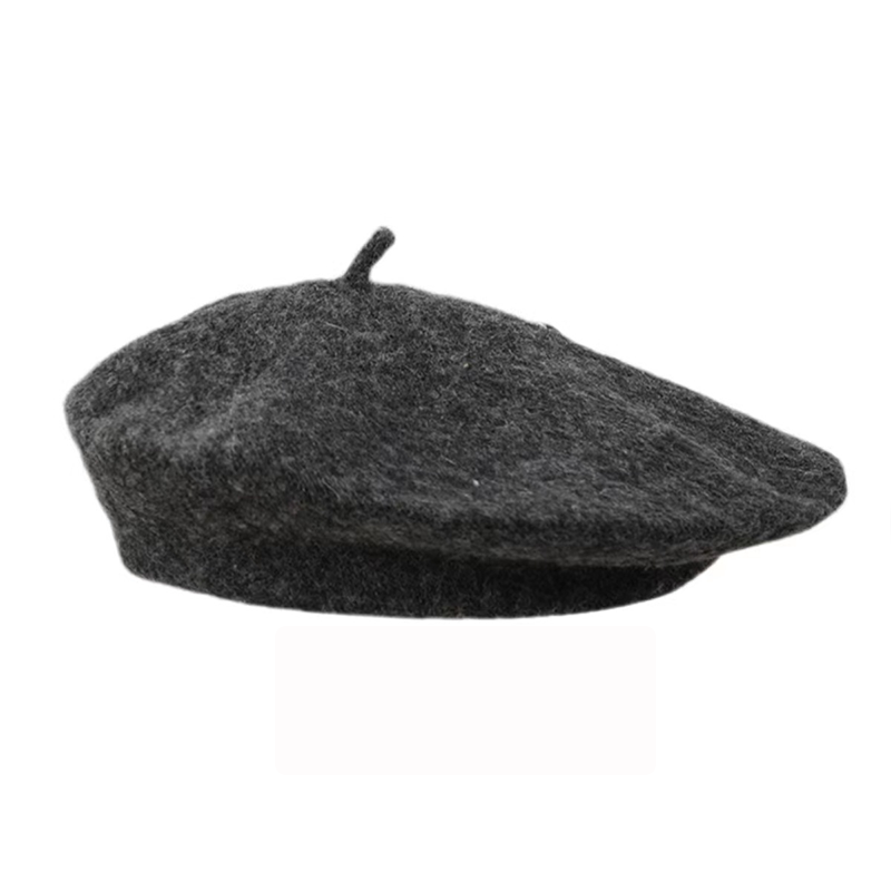 Wool Beret Warm Beanie Caps