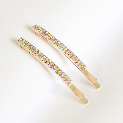 Barrette Fashion Girl Crystal Swan Hair Clip