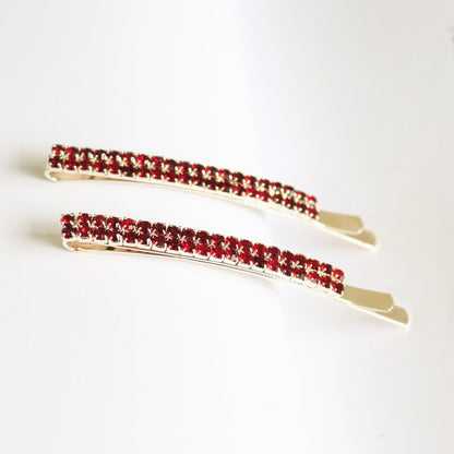 Barrette Fashion Girl Crystal Swan Hair Clip