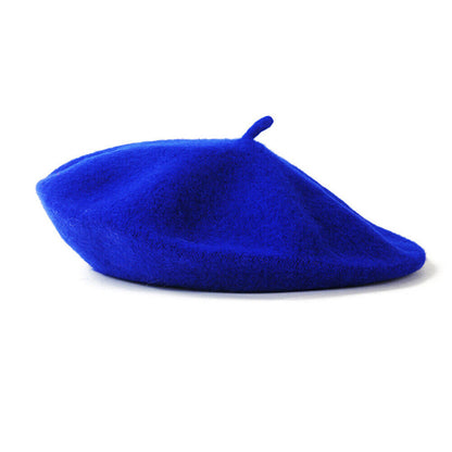 Wool Beret Warm Beanie Caps