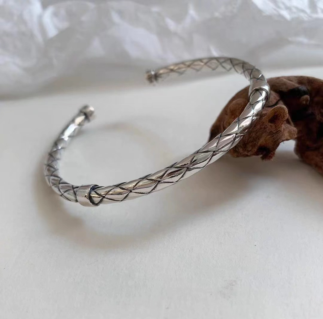 Vintage Twisted Open Bangle KK Labib