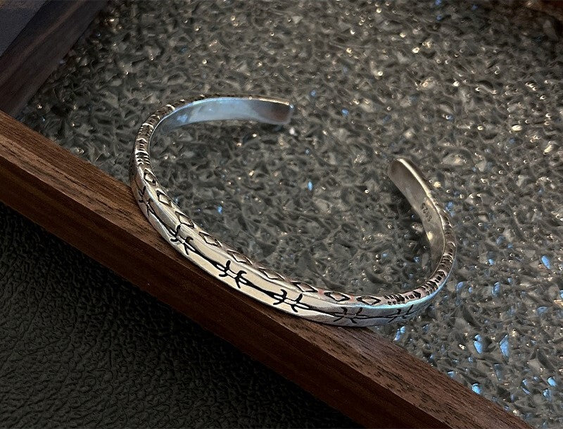Vintage Twisted Open Bangle KK Labib