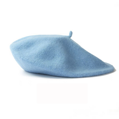 Wool Beret Warm Beanie Caps