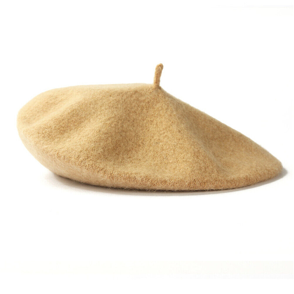Wool Beret Warm Beanie Caps