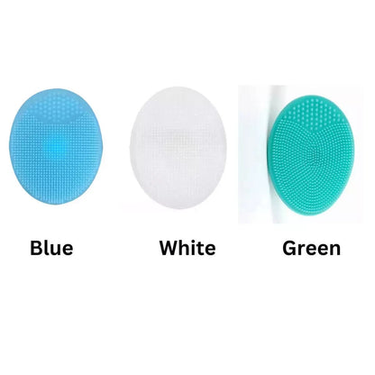 3 Pack Silicone Face Scrubber Massager Brush. KK Labib