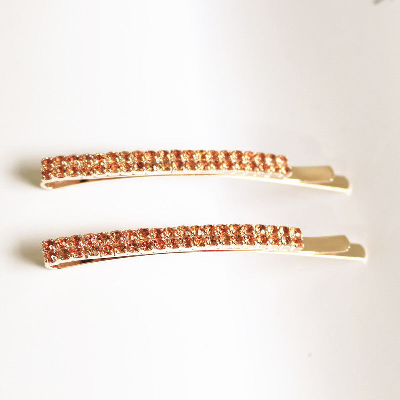 Barrette Fashion Girl Crystal Swan Hair Clip