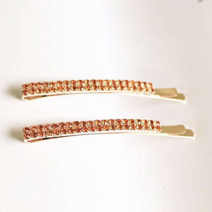Barrette Fashion Girl Crystal Swan Hair Clip
