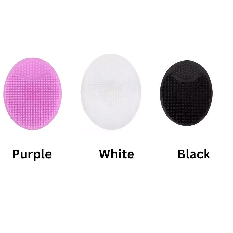 3 Pack Silicone Face Scrubber Massager Brush. KK Labib