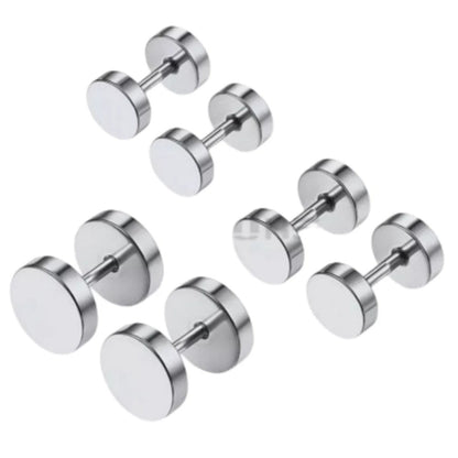 Stud Earrings Screw Back
