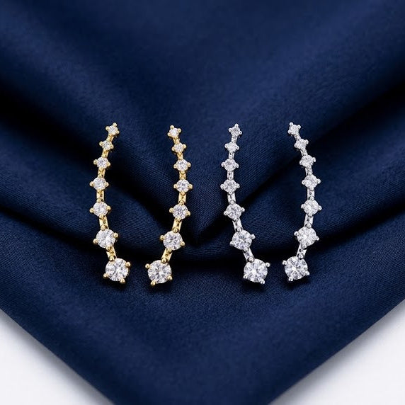 Gypsophila Big Dipper Stud Earrings KK Labib