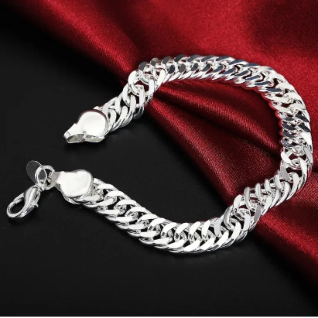 Geometric Noble Chain Bracelet
