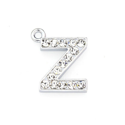 A to Z Rhinestone Letter Pendant