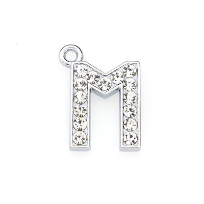 A to Z Rhinestone Letter Pendant