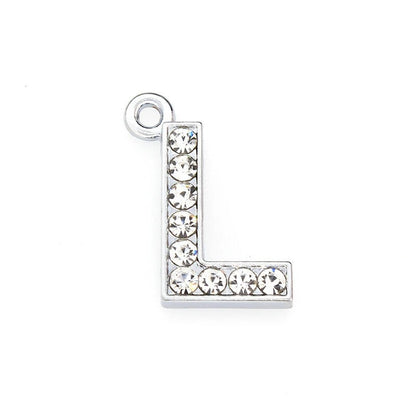 A to Z Rhinestone Letter Pendant