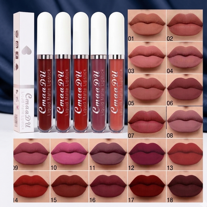 18-Color Cmaa D Lip Gloss KK Labib