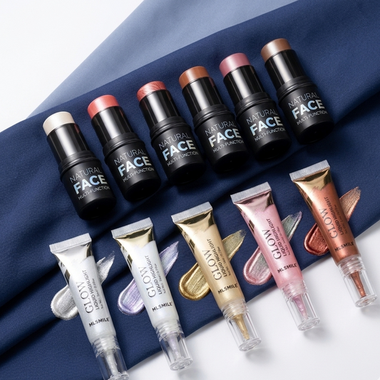 Multichrome Liquid Highlighter Shimmering Face Illuminator KK Labib