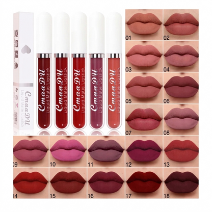 18-Color Cmaa D Lip Gloss KK Labib