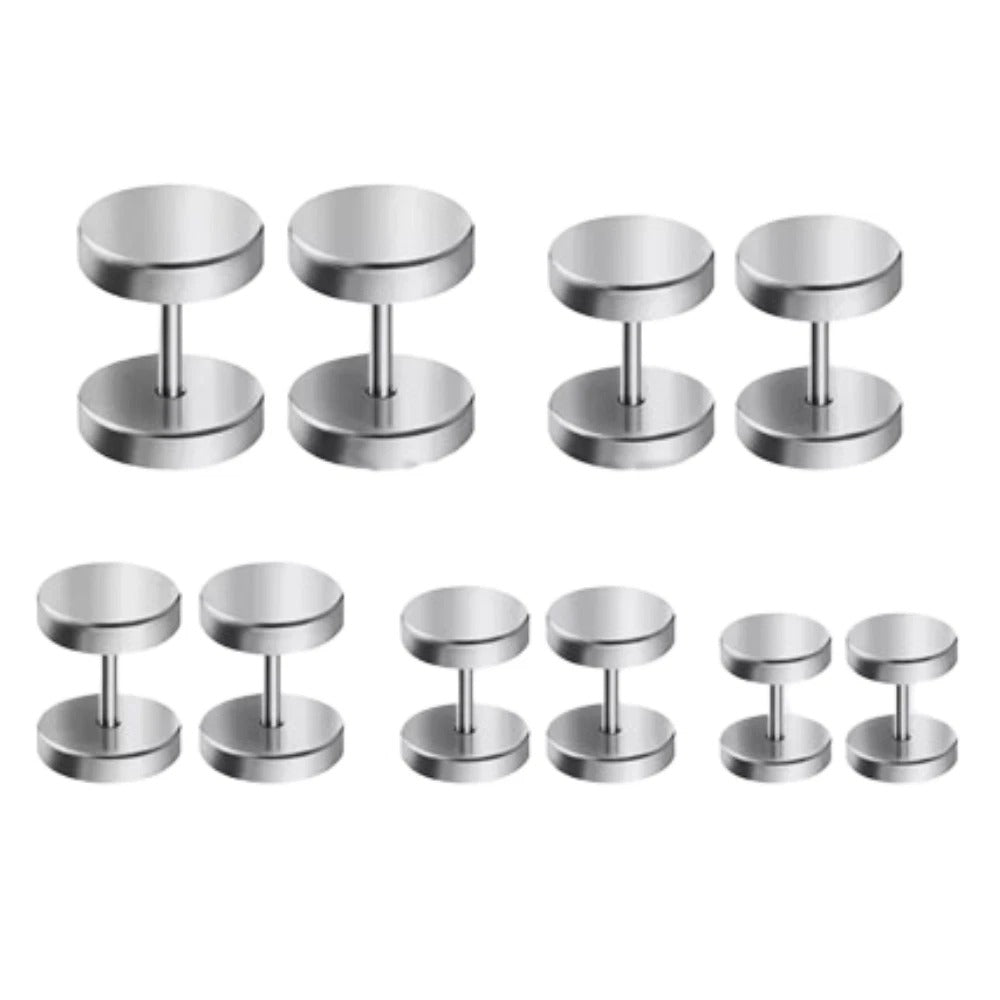 Stud Earrings Screw Back