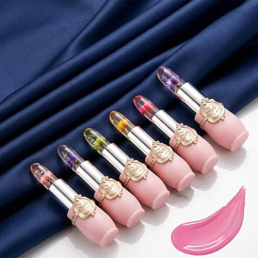 Transparent Flower Lipstick KK Labib